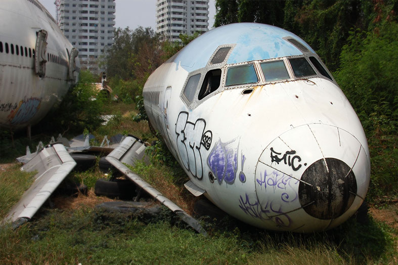 Aeroplane graveyard 2