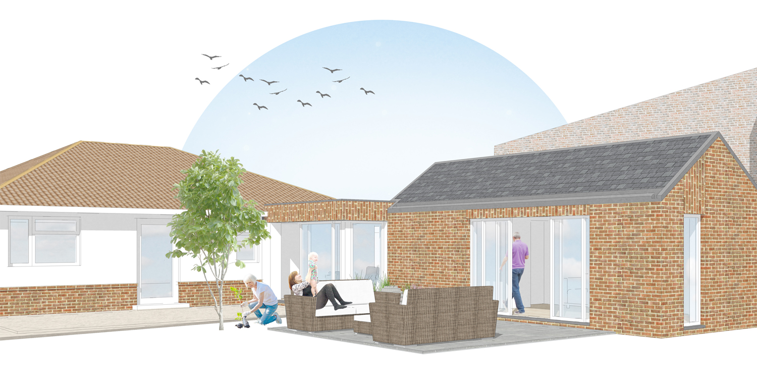 Visual of Garden Studio Extension