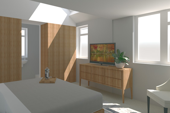 Visual of Internal arrangement First Floor