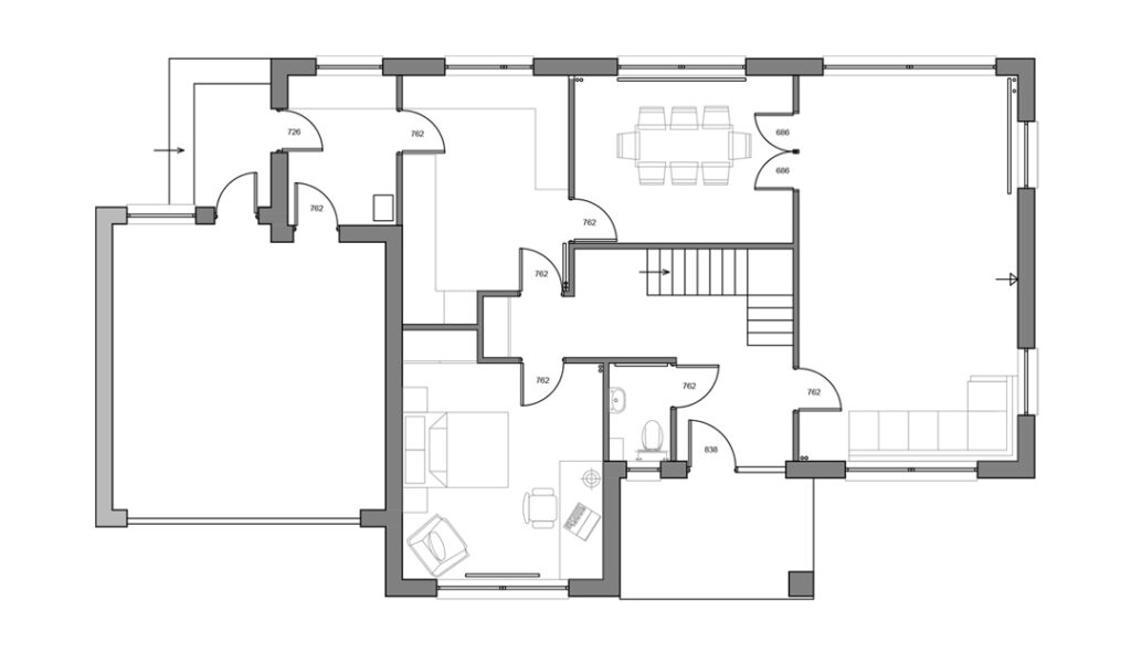 Existing Ground Floor Plan