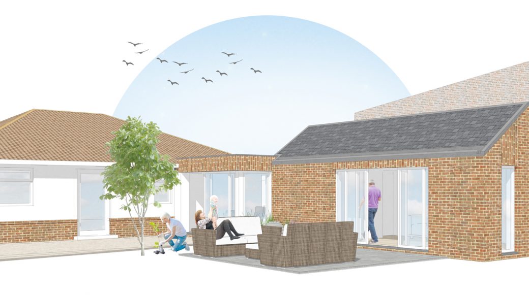 Visual of Garden Studio Extension